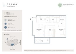 2 Beds 1303 Sq. Ft. Apartment in Palma Serenia District West