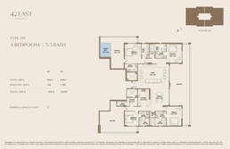 4 Beds 4470 Sq. Ft. Apartment in Panchshil 42 East Residences