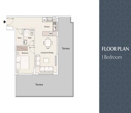 1 Bed 800 Sq. Ft. Apartment in Pantheon Elysee Heights