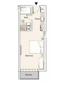 389 Sq. Ft. Studio in Pantheon Maison Elysee 3