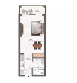 402 Sq. Ft. Studio in Pantheon Maison Elysee 3