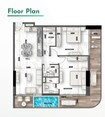 Peace Lagoons 2 Beds Layout