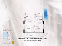 1 Bed 1016 Sq. Ft. Apartment in Peace Sky Suites
