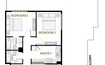 Plazzo Heights 2 Beds Layout