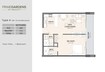 Prescott Prime Gardens 1 Bed Layout