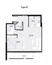 Prescott Prime Residency 3 1 Bed Layout