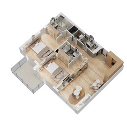 2 Beds 1090 Sq. Ft. Apartment in Prescott Serene Gardens