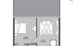 Prestige One The Place 1 Bed Layout