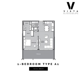 1 Bed 1065 Sq. Ft. Apartment in Prestige One Vista
