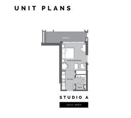 495 Sq. Ft. Studio in Prestige One Vista