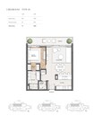 Prime Du Port Autograph Collection 1 Bed Layout