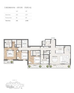 3 Beds 2498 Sq. Ft. Apartment in Prime Du Port Autograph Collection