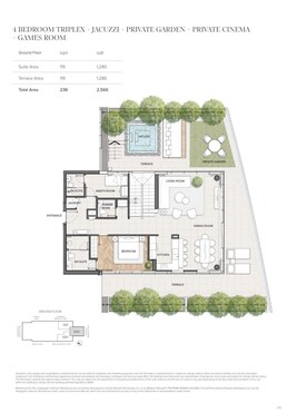 4 Beds 2566 Sq. Ft. Apartment in Prime Du Port Autograph Collection