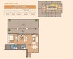 Purvanchal Triana Residences 1 Bed Layout