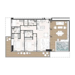 2 Beds 1627 Sq. Ft. Apartment in Rabdan Gharbi 2 Residences