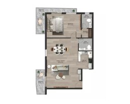 1 Bed 625 Sq. Ft. Apartment in Rashed Bliss Homes