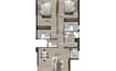 Rashed Bliss Homes 2 Beds Layout