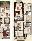 Redwood Park Townhouses 4 Beds Layout