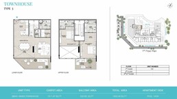 2 Beds 1832 Sq. Ft. Apartment in Reef 1000