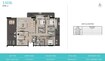 Reef 999 Residences 3 Beds Layout