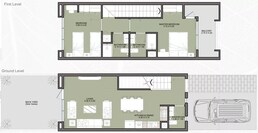 2 Beds 1555 Sq. Ft. Townhouse in Reportage Bianca Townhouses