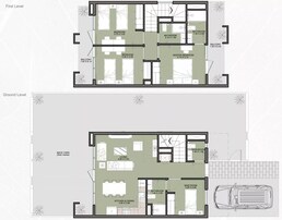 3 Beds 2446 Sq. Ft. Townhouse in Reportage Bianca Townhouses