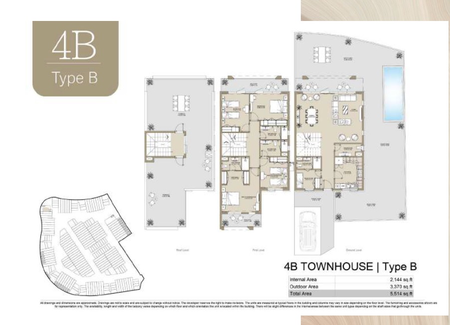 4 Beds 5514 Sq. Ft. Townhouse in Reportage Verdana 2