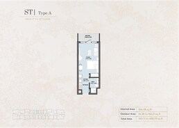 363 Sq. Ft. Studio in Reportage Verdana Empire