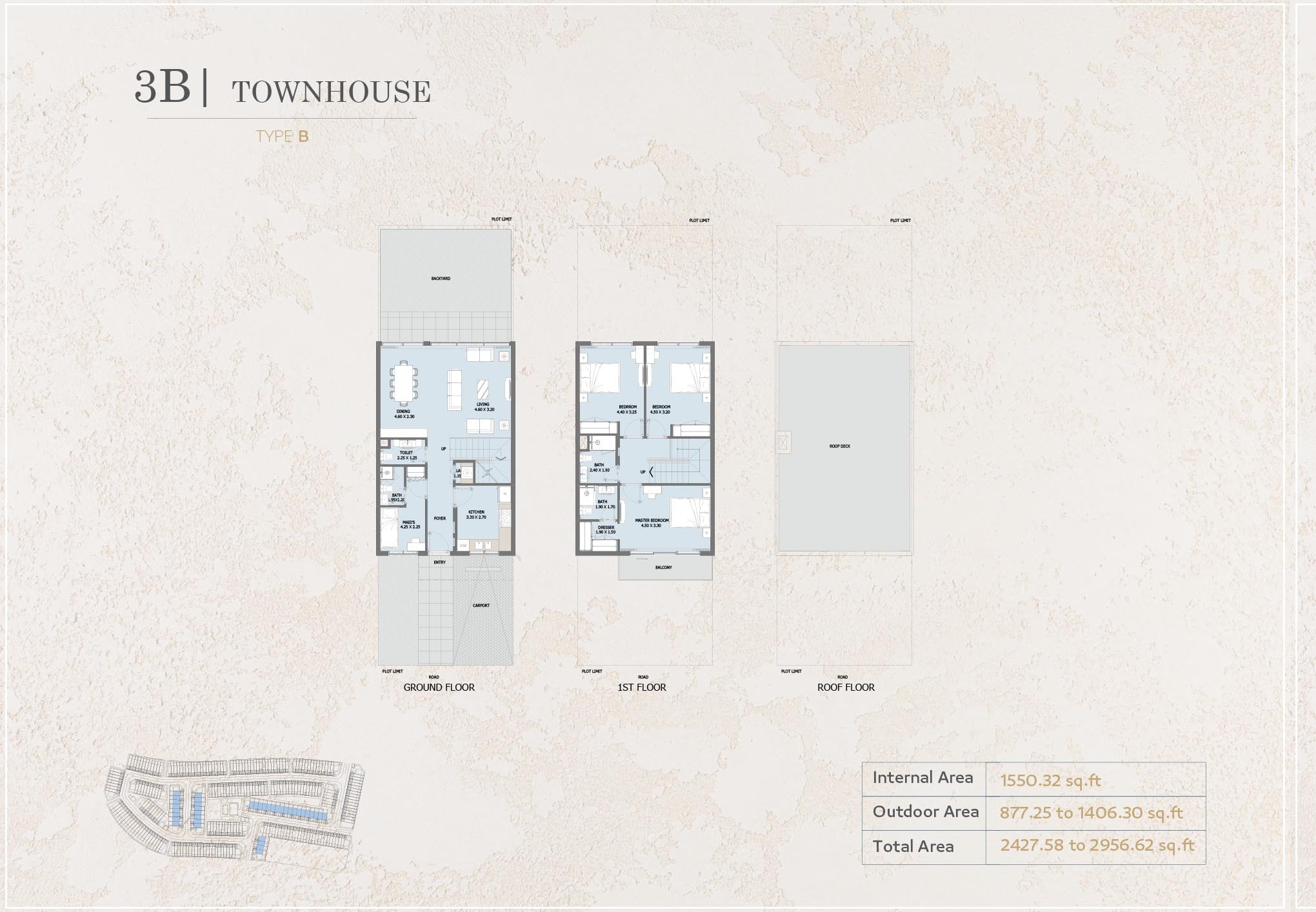 Reportage Verdana Empire 3 Beds Layout