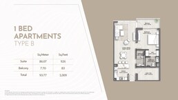 1 Bed 1009 Sq. Ft. Apartment in Riviera Lodge Residences