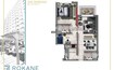 Rokane G24 Tower 1 Bed Layout
