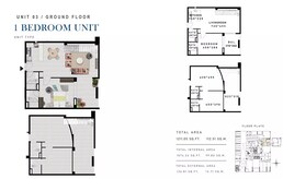 1 Bed 1211 Sq. Ft. Apartment in Rokane G25