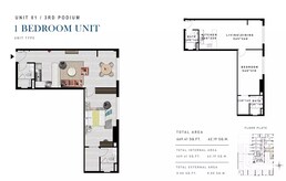 1 Bed 669 Sq. Ft. Apartment in Rokane G25