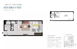 391 Sq. Ft. Studio in Rokane G25