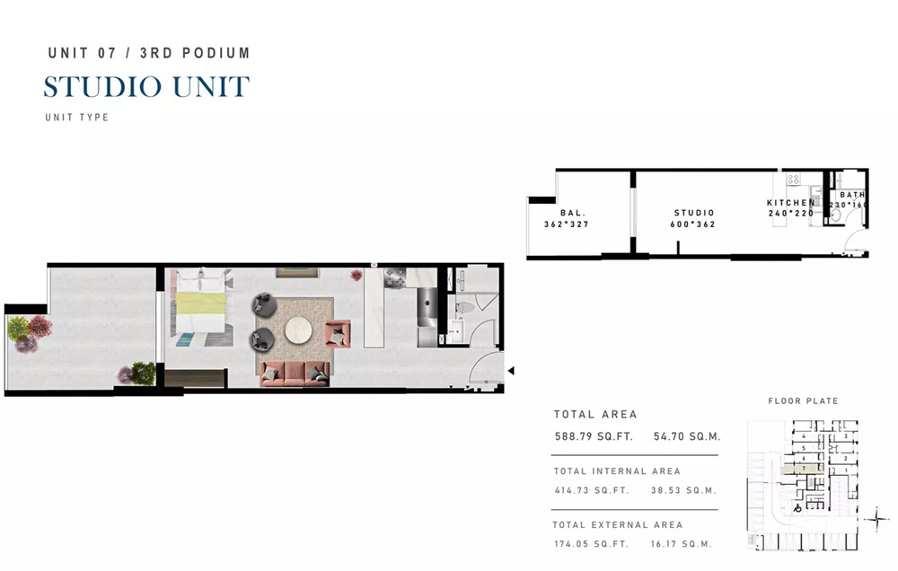 Rokane G25 Studio Layout