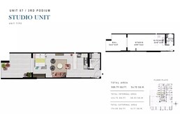 589 Sq. Ft. Studio in Rokane G25