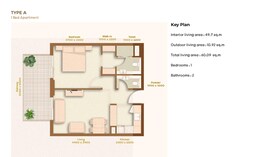 1 Bed 647 Sq. Ft. Apartment in RR Residence