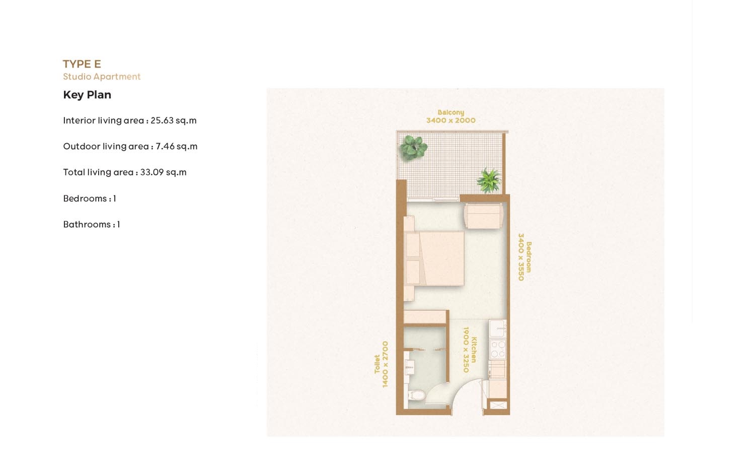 RR Residence Studio Layout