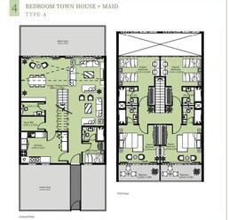 4 Beds 3506 Sq. Ft. Townhouse in Rukan 2 Lofts