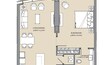 S And P Imperial Avenue 1 Bed Layout