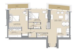 2 Beds 1300 Sq. Ft. Apartment in S And P Imperial Avenue