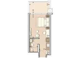 335 Sq. Ft. Studio in S And S Lume Residences
