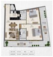 Safe Gardenia Livings 2 Beds Layout