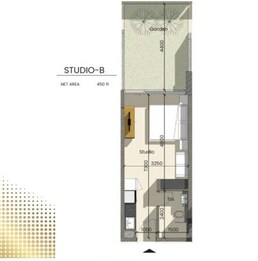 450 Sq. Ft. Studio in Samana Golf Avenue