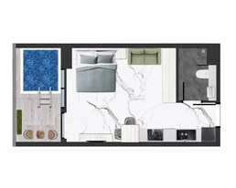 419 Sq. Ft. Studio in Samana Ivy Gardens 2