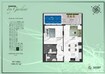 Samana Ivy Gardens 1 Bed Layout