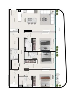 3 Beds 1739 Sq. Ft. Apartment in Samana Ocean Pearl