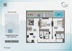 Samana Waves Residences Phase 2 2 Beds Layout