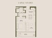 Segrex Olivia Gardens Residence Studio Layout