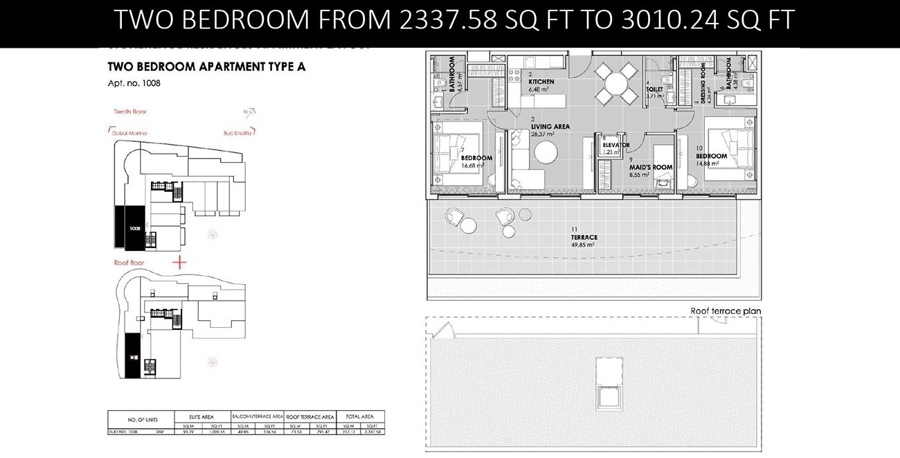 Segrex Stonehenge Residence 3 Beds Layout